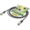 Sommer Cable Cavo di rete SC-Mercator CAT.7 PUR, 8 x 0,14 mm² | RJ45 / RJ45, NEUTRIK® | 3,00m | nero
