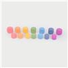 TickiT blocchi da costruzione in legno arcobaleno - set di cubi giocattolo educativo