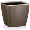LECHUZA QUADRO Premium LS 50 taupe lucido 16285