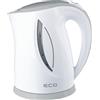 ECG RK 1758 bollitore Grey, 1,7 litri, Plastica, 1.7 litri, colore: grigio/bianco
