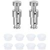 ZYLONE Confezione da 2 valvole galleggianti istantanee, parti di ricambio con 6 guarnizioni sigillanti, valvola galleggiante di ricambio con tappi in silicone per Instant Pot Duo 3, 5, 6 QT, Duo Plus 3, 6 QT