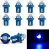 VS 10X Lampade LED T5 B8.5D BLU Per Cruscotto Quadro Strumenti COB Lampadine Luci 12V