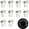 VS 10 Lampade LED T5 B8.5D Per Cruscotto Quadro Strumenti SMD BIANCO Lampadine Luci