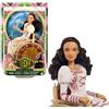 Mattel Wicked Nessarose con capelli castani ricci e sedia a rotelle, outfit da ballo rimovibile, bambola snodata e accessori, HXY36