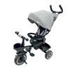 GIODICART Triciclo Evolutivo Moov 1 4 in 1 per Bambini dai 18 mesi (Grigio)
