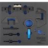 BGS technic BGS carrello da officina 2/3: set di attrezzi per la regolazione del motore per BMW M42 / M43 / M50 / M52 / M60 / M51 - 9490
