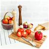 Creative Home Grande Macinae Pepe in Legno | Set di 2 Macinini Manuali con Mini Paletta di Legno | 31.5 cm Altezza | Legno di Faggio Naturale