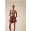 Calzedonia Pantaloncini In Cotone Marrone