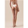 Calzedonia Brasiliana Costume Silky Twist Bianco