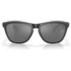 Oakley Occhiali da Sole OO9013 9013F7 Frogskins Nero/Grigio Unisex Polarizzati 55/17/139