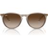 Ray-Ban Occhiali da Sole RB4171 674413 Erika Marrone Chiaro/Marrone Sfumato Unisex 54/18/145