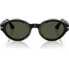 Persol Occhiali da Sole PO3378S 95/31 Loris Nero/Verde Unisex 51/22/145