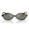 Miu Miu Occhiali da Sole MU04ZS VAU04M Marrone Miele/Verde Specchio Argento Donna 50/18/140