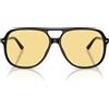 Ray-Ban Occhiali da Sole RB2198 901/R6 Bill Nero/Giallo Unisex 60/14/145