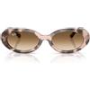 Ray-Ban Occhiali da Sole RB2223 144951 Rosa Striato/Marrone Sfumato Donna 54/19/145
