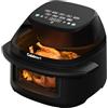 Cuisinart ClearView™ Air Fryer I Visibilità totale - finestre a 280° I Senza PFAS I Capacità famiglia 8,5L I 8‑in‑1 Air Fry, Arrosto, Grill, MaxCrisp, Disidratazione, Pizza, Recrisp I Temp. max 230°C