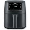 SEVERIN Friggitrice ad Aria FryLight, Friggitrice Senza Olio, Touch Screen, 8 Programmi Automatici, Funzione Mantenimento Calore, Capacità 4 L, 1300 W, Nero - FR 2461