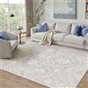 PureCozy Tappeto Salotto 160x230cm Blu Tappeto Camera da Letto Lavabile Antiscivolo Grande Tappeti Sala Cameretta Soggiorno Ufficio Carpet Pelo Corto Morbido Rug