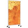 KÖNIGHAUS Pannello riscaldante decorativo Könighaus apparecchio da pavimento 1200 | 18-29 m², motivo: Miele, pannello riscaldante mobile, piedini, caldo in 2 minuti