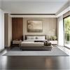 tectake® Tappeto Salotto, Tappeto Pelo Corto, Tappeti Salotto Design Elegante, Tappetino morbido, Lavabile in Lavatrice, Ideale per Sala da Pranzo, Camera, Studio, Soggiorno - Grigio - 200 x 290 cm