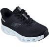 Skechers Donna Go Walk Glide-Step 2.0 Nessa Slip-In ALLENATRICE, Lt.blue Textile/Charcoal Trim, 40 EU