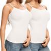 Joyshaper Canotta Donna Canottiera Top Regolabile Spalline Canotte Intimo Leggero Pancia Piatta Cami Top