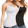 Joyshaper Canotta Contenitiva Donna Body Shaper Tank Top Regolabile Spalline Canottiere Reggiseno Contenitivo Donna Canotte Intime