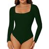 Joyshaper Body Donna Manica Lunga Aderente Bodysuits Sexy Body Suit Elegante Bluse Camicie Maglietta Intima Jumpsuits