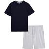 Marks & Spencer Pigiama Cotton Rich Uomo Marina