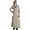 HEMAD Abito medievale Cotte Puro Cotone Modello: Meliur, Colore canapa, XXL-XXXL