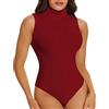 Joyshaper Donne Manmelloser Body Collare a Ruolo Bodysuit Top Stringbody Basic Underziehbody Camicia a Senza maniche