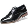 Bruno Marc Scarpe Stringate Scarpe Eleganti da Ragazzo Scarpe da Sposa Derby Oxford,Size 37,Marrone,SBOX2328K-E