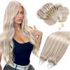 Moresoo Extension Microring Capelli Veri #P18/613 35cm 50g 50 Ciocche
