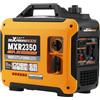 maXpeedingrods Generatore di Corrente Inverter, 2000W, Generatore di Corrente a Benzina, 4 Tempi, con USB e Prese da 230V, Display Gigitale, Compatto e Leggero, per Campeggio, Viaggio RV