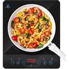 Aigostar Flame - Piastra ad Induzione Portatile 2000W | Design Ultra Sottile + 10 Livelli (60-240°C) | Timer 180 Min | Display Touch LED | Blocco Bambini e Protezione Surriscaldamento