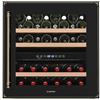 Klarstein Vinsider Victoria 36 - Cantinetta per Vini, 36 Bottiglie, Doppia Temperatura 5-22°C, Touch Control, LED, Silenziosa: 41 dB, Protezione UV, Da Incasso, Nero