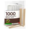 Baciato Caffè 1000 Palette Caffè Monouso in Legno Imbustate Singolarmente e Compostabili