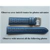 Morellato Bracciale Orologio 2 Pezzi 22 mm Solido Racing Blu Navy In Pelle