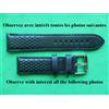 Morellato Bracciale Orologio 2 Pezzi Nero In Cuir Veritabile 22 mm