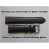 Morellato Bracciale Orologio 2 Pezzi Solido 22 mm Nero Vera Pelle Racing Rallye