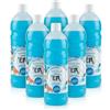 Generico Lavapavimenti Liquido Igienizzante Multiuso, Profumo Brezza Marina, Senza Risciacquo, Formato da 1 Lt, Set da 3 o 6 Confezioni (Set da 3 Flaconi)