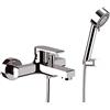 Mariani Miscelatore MONOCOMANDO VASCA ESTERNO CON ACCESSORI LINEA ARTIC CROMATO