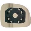Generico Piastra Specchietto retrovisore sinistro per Panda 169 dal 2009 al 2012 vetro specchio SX 00597