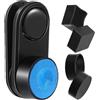Generico Porta Gessetto Magnetico per Stecca da Biliardo - Portagesso Magnetico con Clip per Biliard o,Accessorio Pratica Sportiva Biliardo per Appassionati Membri Club