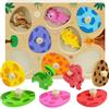 VingaHouse Montessori, puzzle in legno 3D per bambini, puzzle in legno, puzzle in legno a partire da 1 anno, puzzle in legno a partire da 1 anno, gioco di smistamento per compleanni, Pasqua, regalo