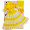 Folk Artesanía Vestito religioso Santera Dea Oshun Ochun Giallo per bambola collezione Sintra, Simona, Mari's, Pepa's o Naia 41 cm. Prodotto in Spagna da Folk Crafts.
