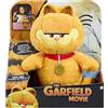 ANIMAGIC - Garfield - Morbido peluche del gatto Garfield che balla - Con la musica del film Good Life - Animale interattivo per bambini dai 3 anni - 25 cm - 3 batterie AA incluse