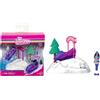 Barbie Mini Land - Set da gioco da collezione con bambola da 3,8 cm, aree di gioco interattive per divertimento narrativo