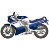 Hasegawa Serie Moto Hasegawa 1/12 Suzuki GSX-R750 G GR71G Plastic Model BK7