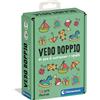 Clementoni - Vedo Doppio, Trova le Illustrazioni in Comune, Mazzo di 40 Carte, Gioco da Tavolo Divertente per Bambini 5+ Anni, 2-6 Giocatori, Idea Regalo, Made in Italy, Lingua Italiana, 16172